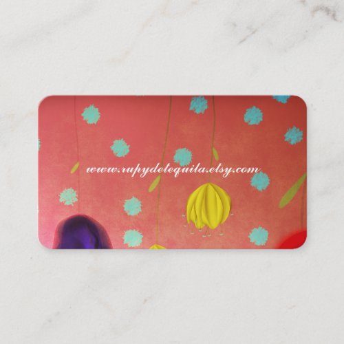 Femenine Woman Business Card