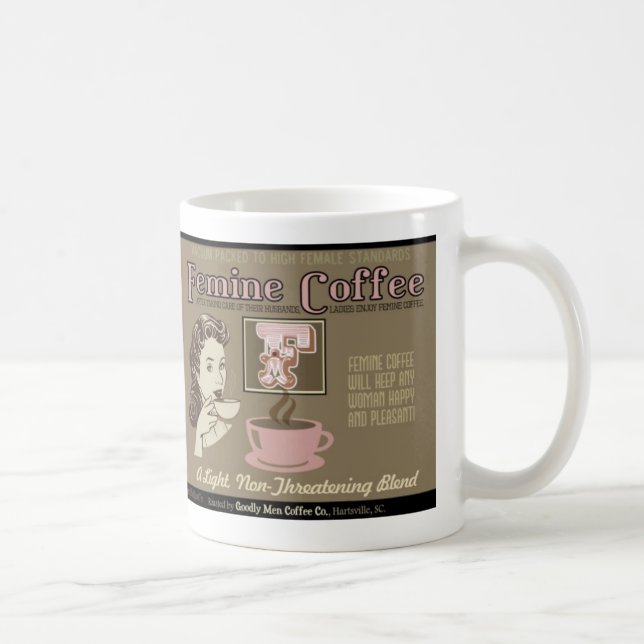Femine Nostalgic Coffee Mug (Right)