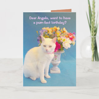 Feminine Birthday Card