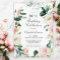 Feminine Blush Rose Floral 60th Birthday Party