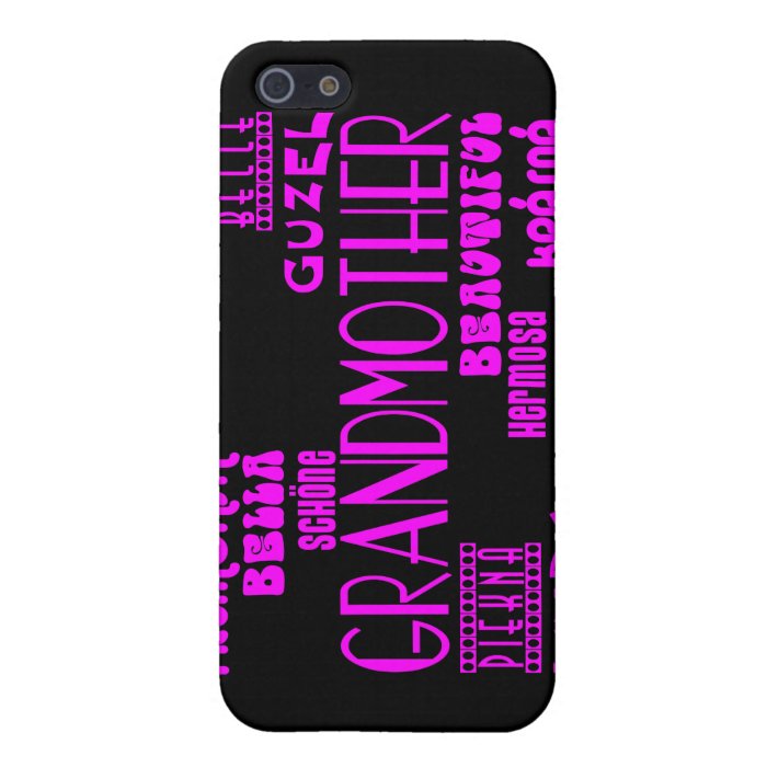 Feminine Chic  Beautiful Grandmothers & Grandmas iPhone 5 Cover