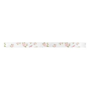 Feminine Coquette Vintage Floral Birthday Party Satin Ribbon