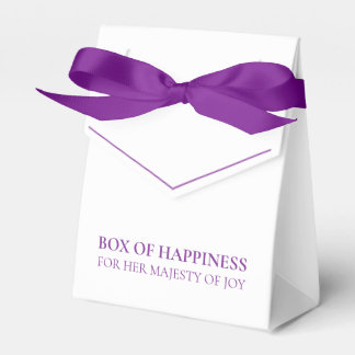 Feminine & Elegant Birthday Party Favor Design Boxes