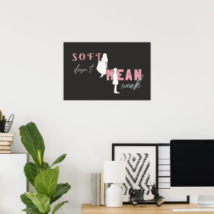 Feminine Empowerment - Modern Dark Poster