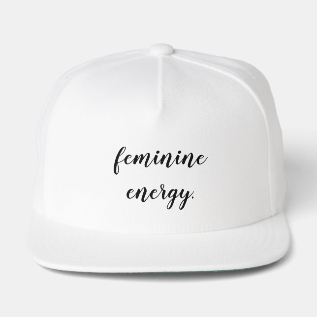 Feminine Energy Trucker Hat (Front)