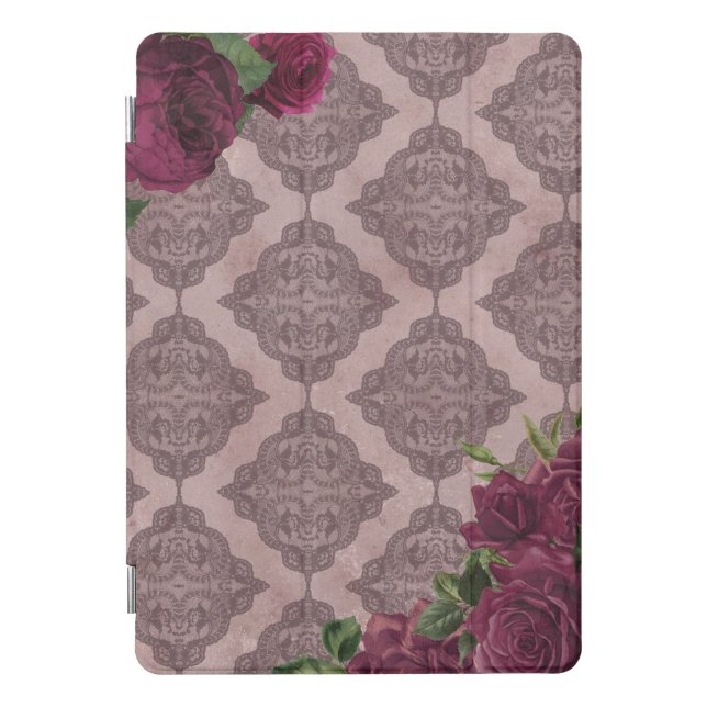 Feminine Floral iPad Pro Cover (Front)