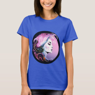 "Feminine Flourish" Women's Beauty T-Shirt