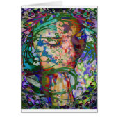 Feminine Flowers Praying Woman Flourish (Front)