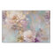 Feminine Gold Purple White Flowers