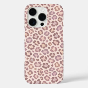 Feminine Leopard Pattern iPhone 16 Pro Case