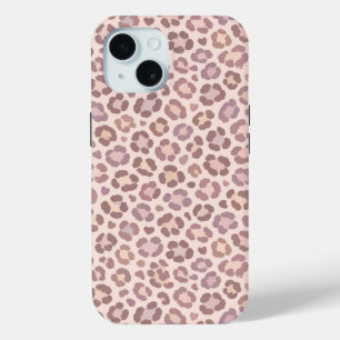 Feminine Leopard Pattern iPhone 15 Case