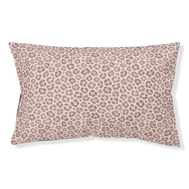 Feminine Leopard Pattern Pet Bed (Front)