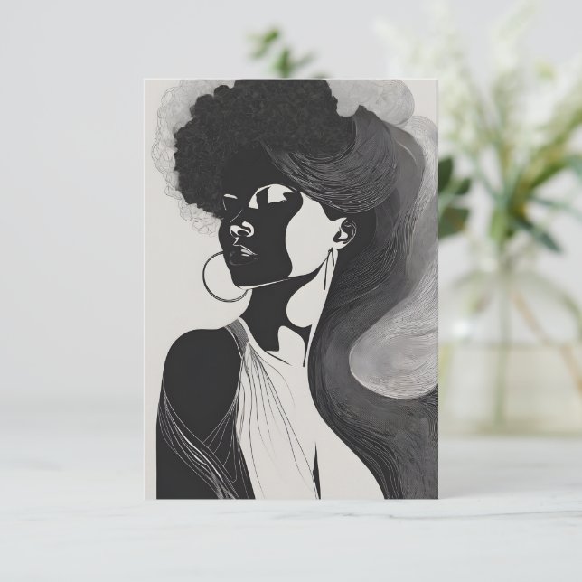 Feminine Line Invitation (Standing Front)