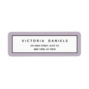 Feminine Logo Lavender Minimal professional Label