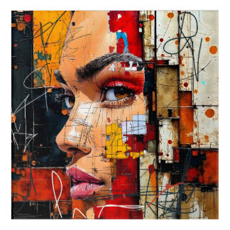 feminine look wall art