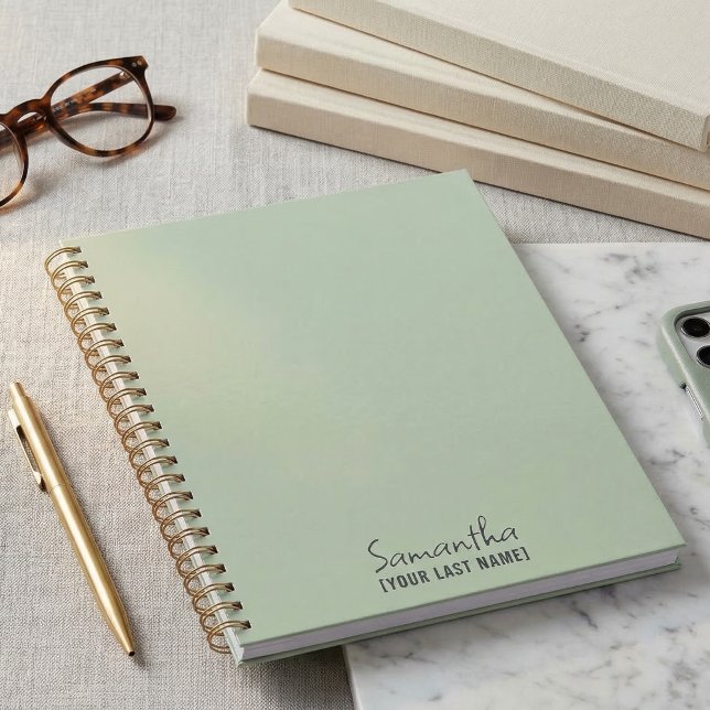 Feminine Minimalist | Dusty Sage Planner (Feminine Minimalist  Dusty Sage Planner
)