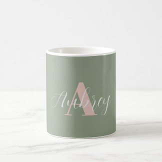 Feminine Monogram Mug