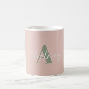 Feminine Monogram Mug