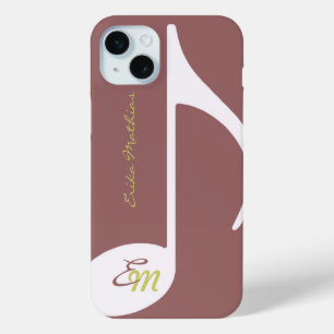 feminine Musical Note iPhone 15 Plus Case