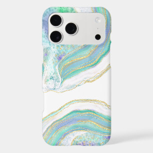 Feminine Pastel Agate Pattern iPhone 17 Pro Max Case