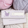 Feminine Pastel Heart Knitting Yarn Craft Business