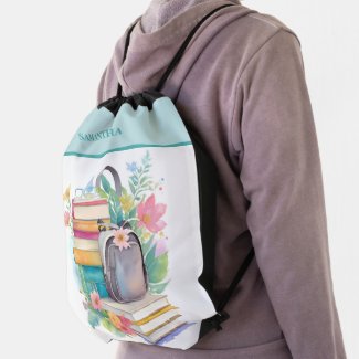 Feminine Patel Colors Floral and Books Essentials