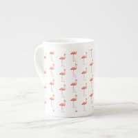 Feminine Pink Flamingo Pattern