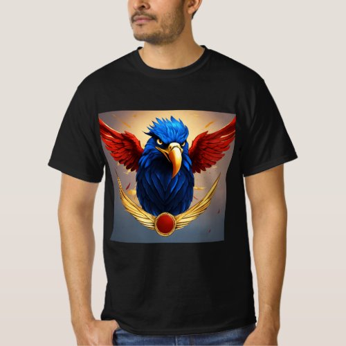 Feminine Power Female Eagle Logo T_Shirt