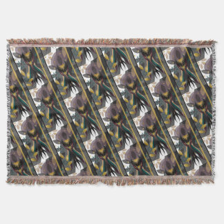 Feminine Wall Art Throw Blanket