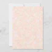 Feminine Watercolor Floral 80th Birthday Party Invitation (Back)