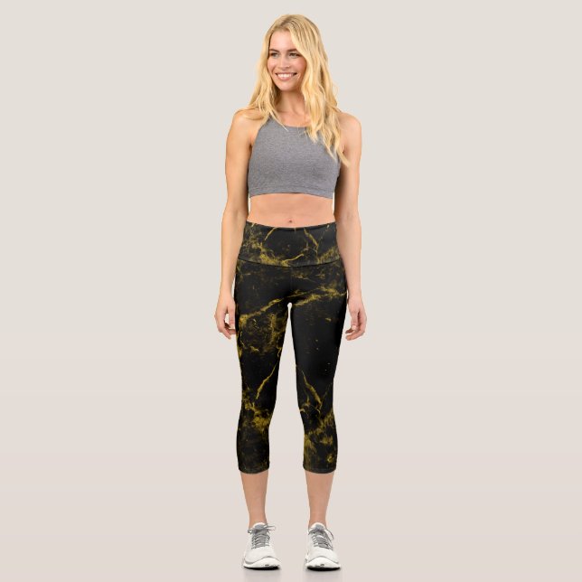 Feminine Watercolor Leggings for Any Outfit (Front)