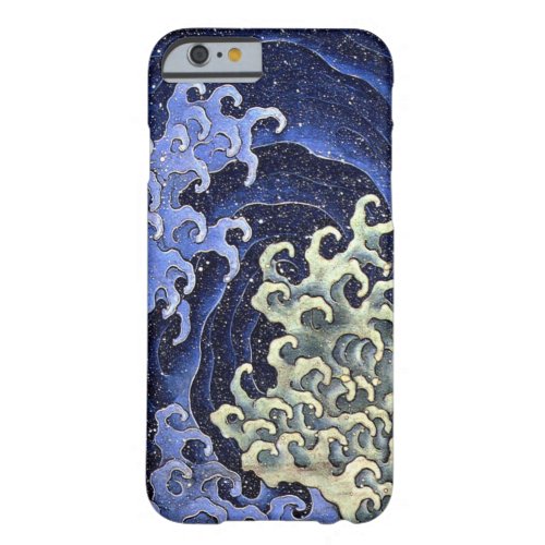 Feminine Wave Japanese Vintage Katsushika Hokusai Barely There iPhone 6 Case