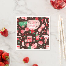 Feminine Wellness Floral Pattern