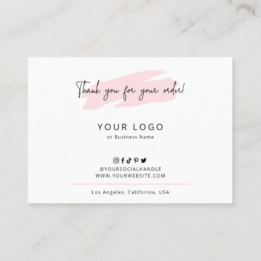Feminine Wooden Wick Candle Care Instructions Business Card Zazzle
