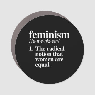 Feminism Car Magnet