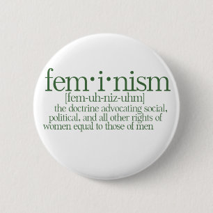 Feminism Defined Pinback Button