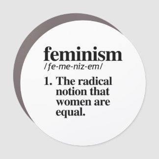 Feminism Definition Car Magnet