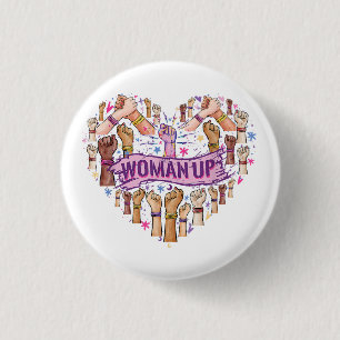Feminism Feminist Strong Women empowerment Feminis Button