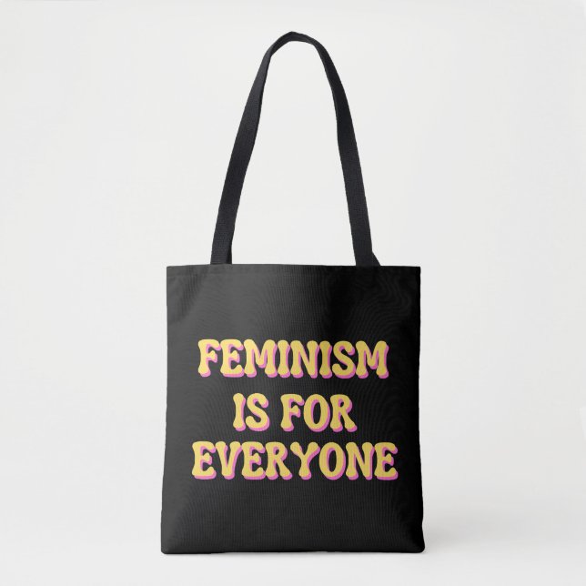 Feminism Is For Everyone Tote Bag (Front)
