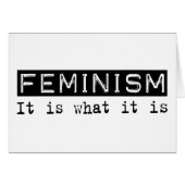 Feminism It Is (Front Horizontal)