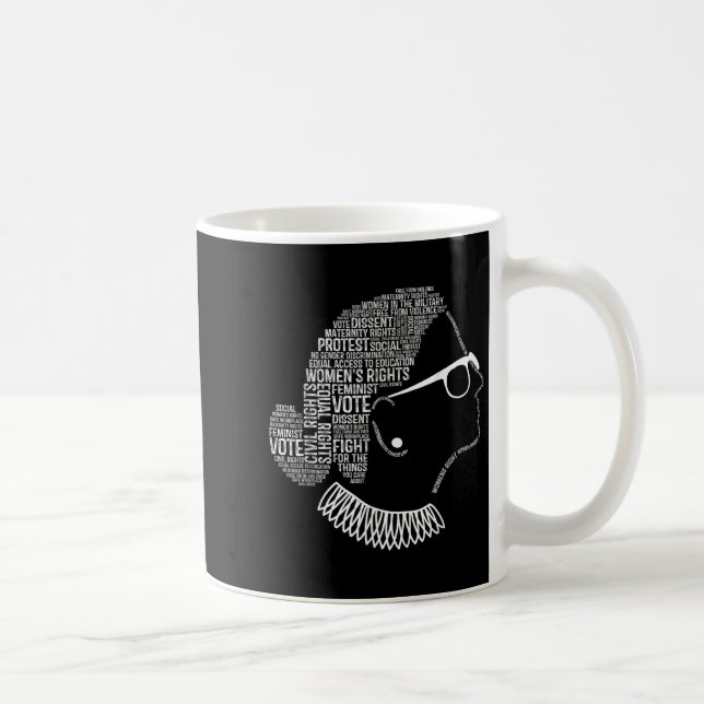Feminism Quotes Feminist Womens Rights  Coffee Mug (Right)