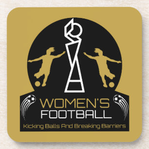 Feminism Soccer Football Sport Beverage Coaster