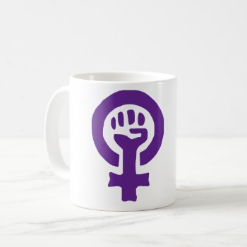Feminism Symbol Coffee Mug by Hipster_Farms at Zazzle