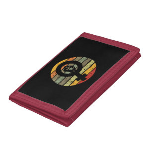 Feminism Symbol Design Retro Vintage, 70s 80s 90s Tri-fold Wallet