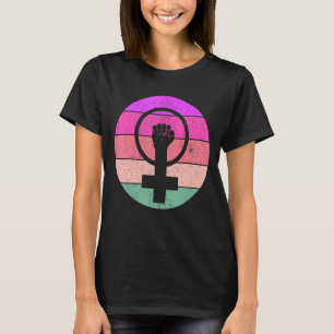 Feminism Symbol Female Equality Woman Up Feminist T-Shirt