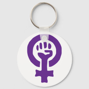 Feminism Symbol Keychain