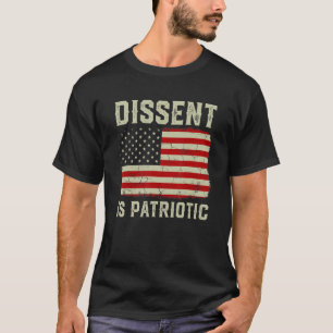 Feminist Activist Protest Feminism Dissent Is Patr T-Shirt