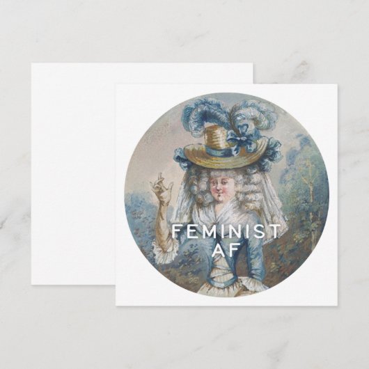 Feminist AF (Front/Back)