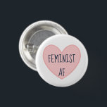 "Feminist AF" Button<br><div class="desc">Feminist AF.</div>