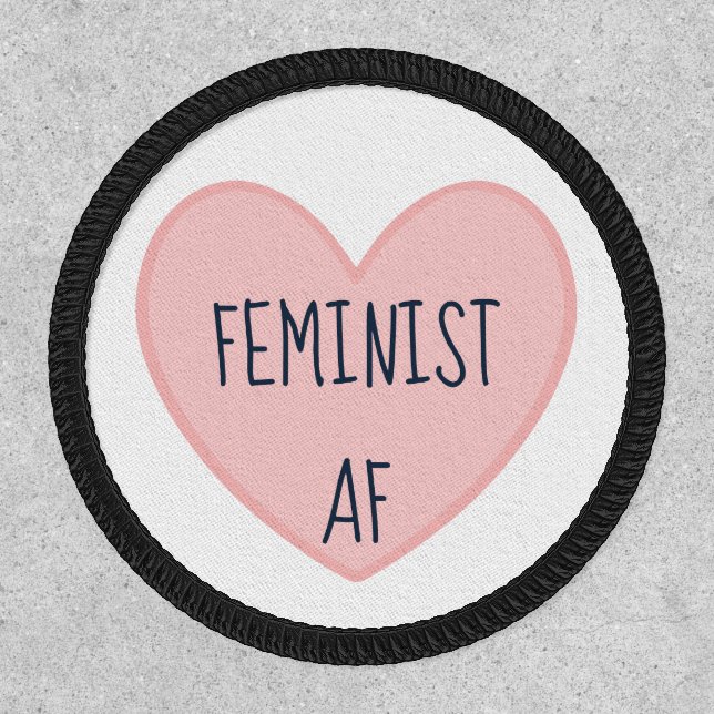 "Feminist AF" Patch (Front)